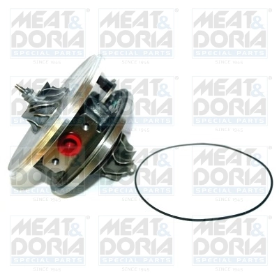 Core assembly, turbocharger